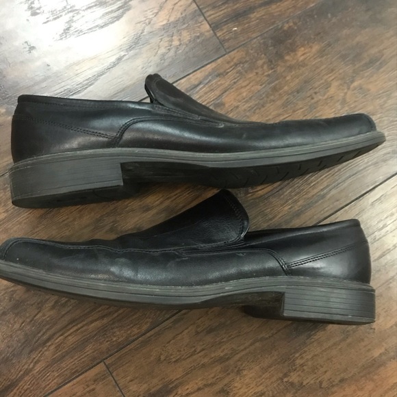 Men's ECCO slip-on dress shoe, black, size 12/13 - Picture 6 of 8